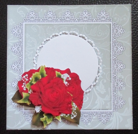 3D Roses Red Corsage by Davina Rundle