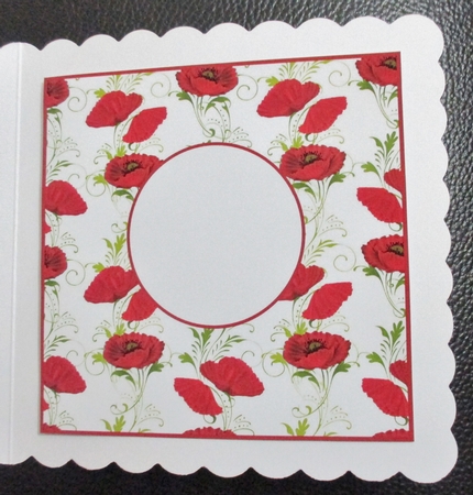 poppy and wine insert by Davina Rundle
