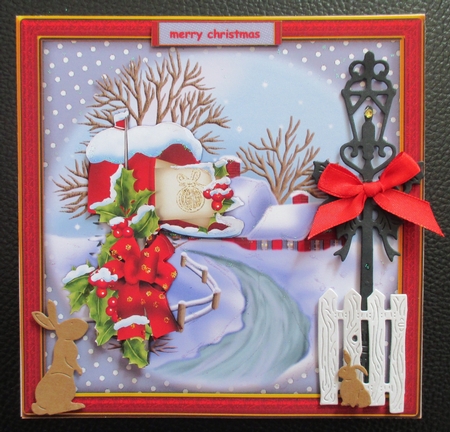 Christmas  Mailbox Quick Card by Davina Rundle