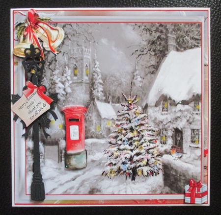THANK YOU POSTIE & MERRY CHRISTMAS by Davina Rundle