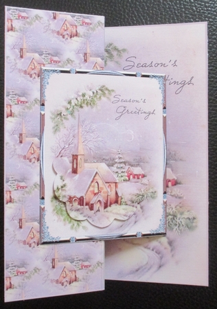 Church at Christmas by Davina Rundle
