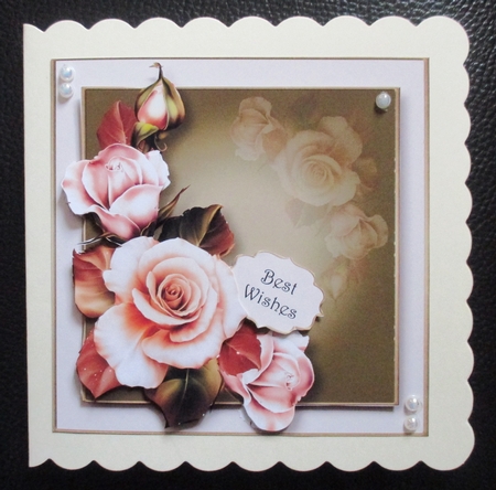 Autumn Fantasy Roses by Davina Rundle