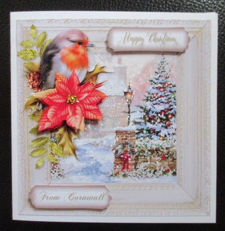 Robin Winter Scene 1 by Davina Rundle