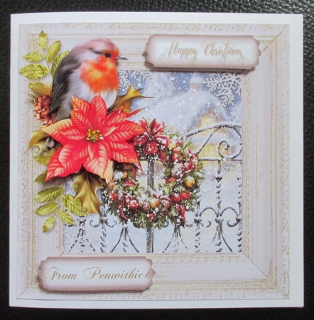 Robin Winter Scene 2 by Davina Rundle