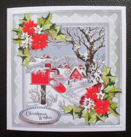 Post box in the Snow  by Davina Rundle