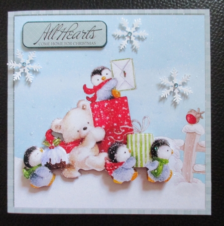 Christmas bear#3 by Davina Rundle