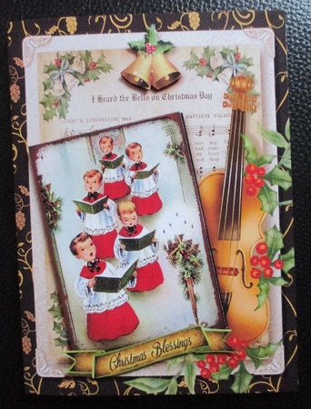 The Christmas Choirboys 6x8 Mini Kit  2 by Davina Rundle