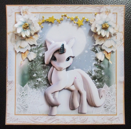 Have A Magical Christmas Card Front Kit by Davina Rundle