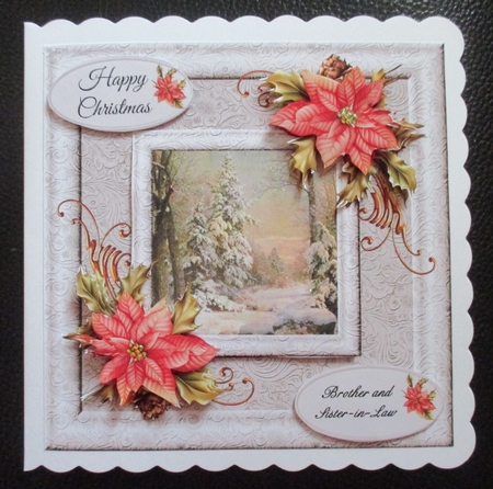 Winter Scene & Poinsettia Mini Kit by Davina Rundle