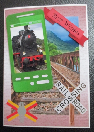 Train Phone by Davina Rundle