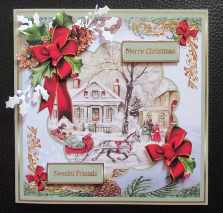 Christmas village by Davina Rundle