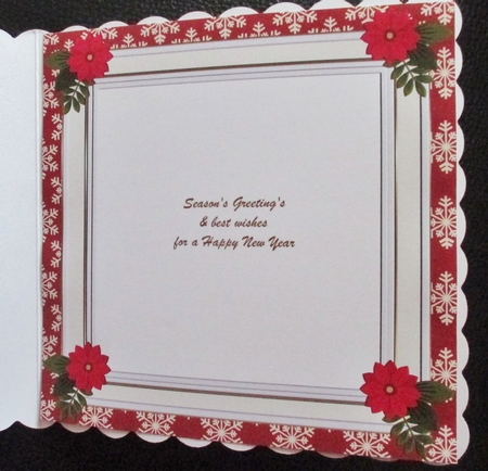 A Merry Christmas 6x6ins Insert 2 by Davina Rundle