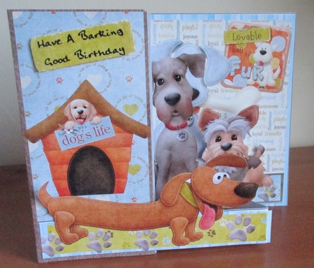 Z fold Dogs Life including Template by Davina Rundle