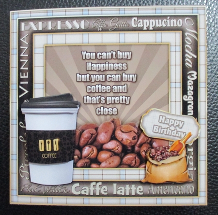 Coffee 3 Page Mini Kit by Davina Rundle
