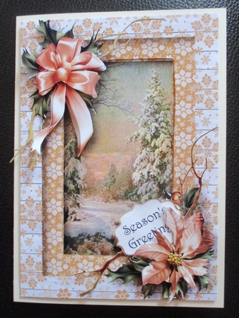Golden Scenic Christmas by Davina Rundle
