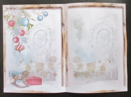 Sweet Christmas Morning A5 Insert by Davina Rundle