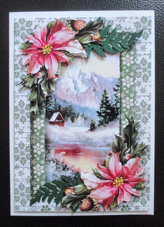 Scenic Christmas Cabin At The Lake by Davina Rundle