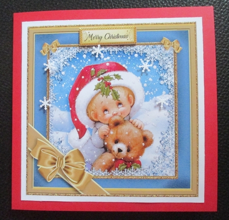 Winter Playground Teddy Bears Mini Kit 10 by Davina Rundle