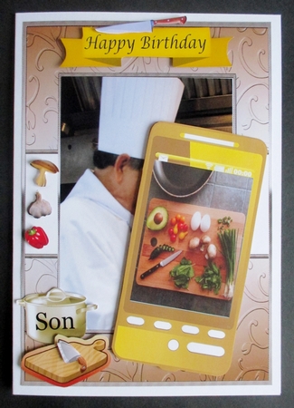 Cooking Phone - Male by Davina Rundle