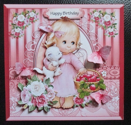 Happy Thoughts Card Front Mini Kit 1  by Davina Rundle