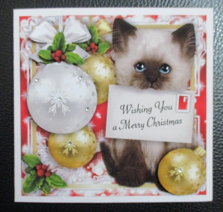Christmas Post 1 - Quick Card by Davina Rundle