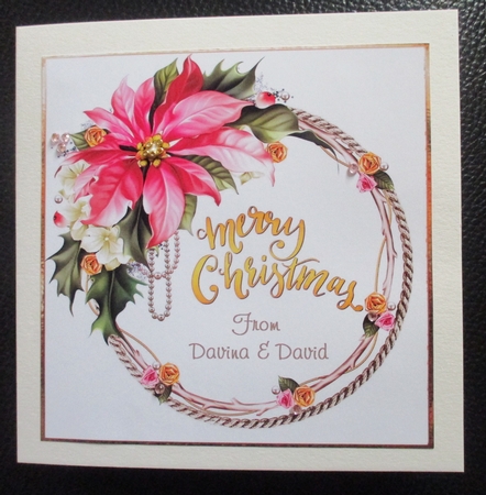 Christmas Wreath 8 by Davina Rundle