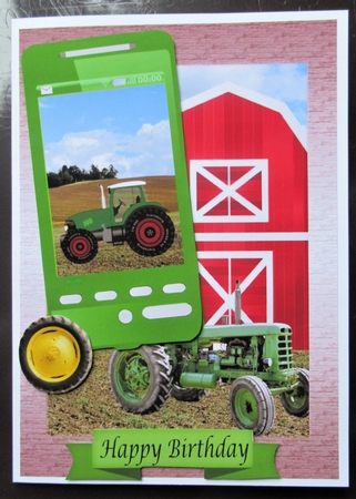 Tractor Phone by Davina Rundle