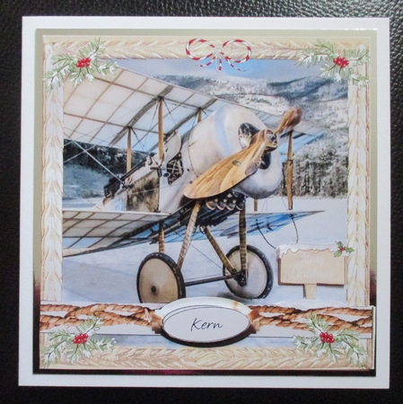 MALE RELATIVES CHRISTMAS SPITFIRE by Davina Rundle