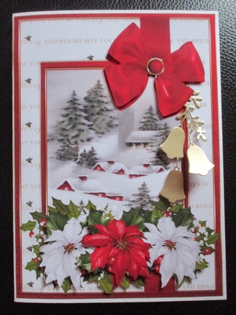Merry and bright Christmas choice of scenes mini kit by Davina Rundle
