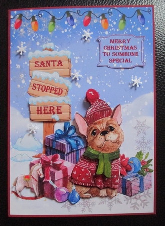 Santa stopped here A5 by Davina Rundle