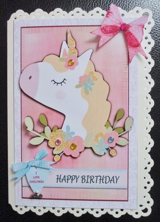 I love unicorns by Davina Rundle