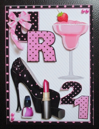 Female birthday choice of any age mini kit by Davina Rundle