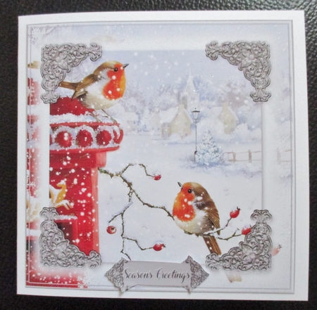 Robin Christmas 8 by Davina Rundle