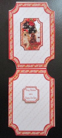 JJ PETS LOVE CHRISTMAS TOO 5X7 INSERT BLANK by Davina Rundle