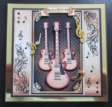 Golden Guitars by Davina Rundle