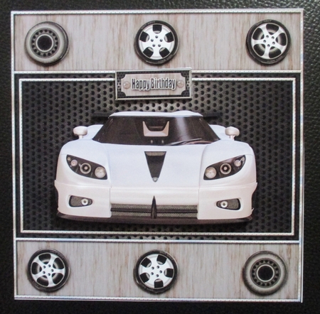 Sports Car 8x8 Mini Kit by Davina Rundle