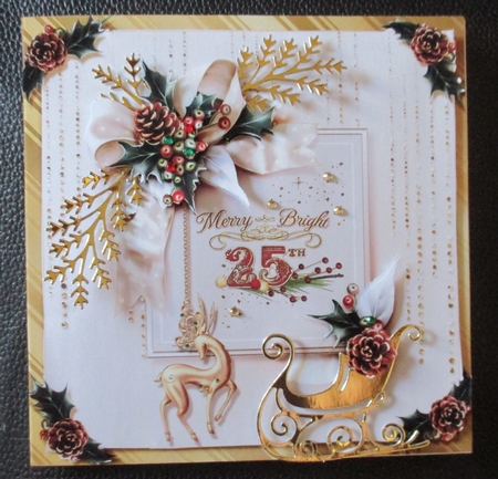 White Christmas Wordart Card Front Bundle. by Davina Rundle