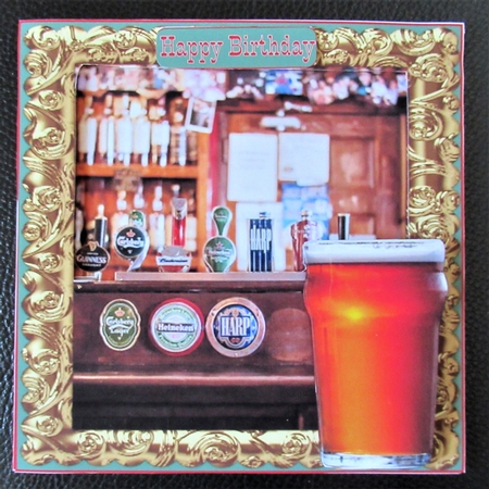 MINES A PINT PUB FATHERS DAY - BIRTHDAY  by Davina Rundle