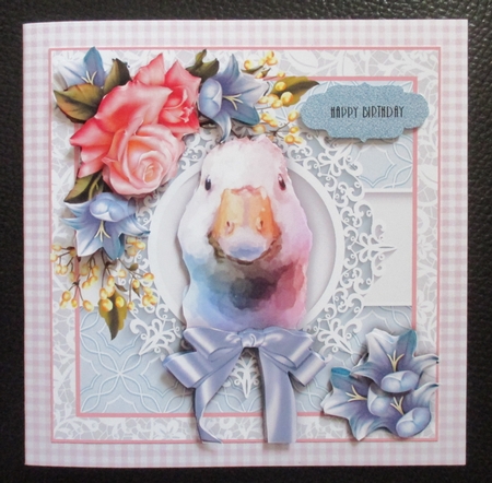 The Little Goose Card Front Kit by Davina Rundle