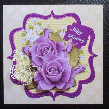 Scallop Topper Roses Mini Kit by Davina Rundle