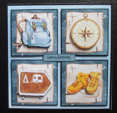 Walkers and campers by Davina Rundle