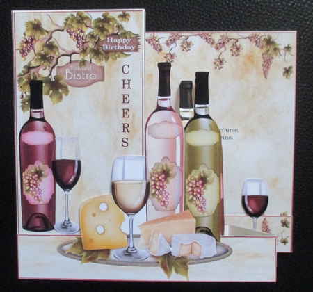 Z Fold Cheers including Template by Davina Rundle