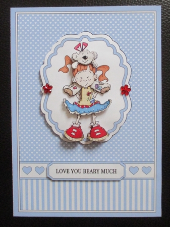 Love You Beary Much - Sassy Cheryl by Davina Rundle