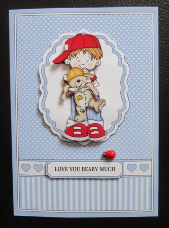 Sassy Cheryl - Love You Beary Much - Valentine by Davina Rundle