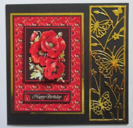 Gorgeous Red Poppies Topper + Decoupage Layers by Davina Rundle
