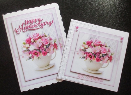 Floral Toppers and Tags 23 by Davina Rundle