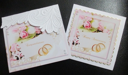 Wedding Anniversary Toppers and Tags 1 by Davina Rundle
