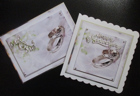 Wedding Anniversary Toppers and Tags 13 by Davina Rundle