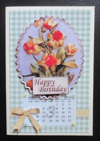 Birthday Floral Quick card by Davina Rundle