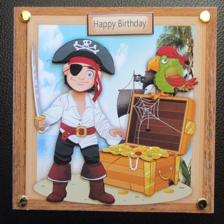 Pirate & Friends 2-9 8x8 Mini Kit by Davina Rundle